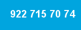 922 715 70 74 922 715 70 74